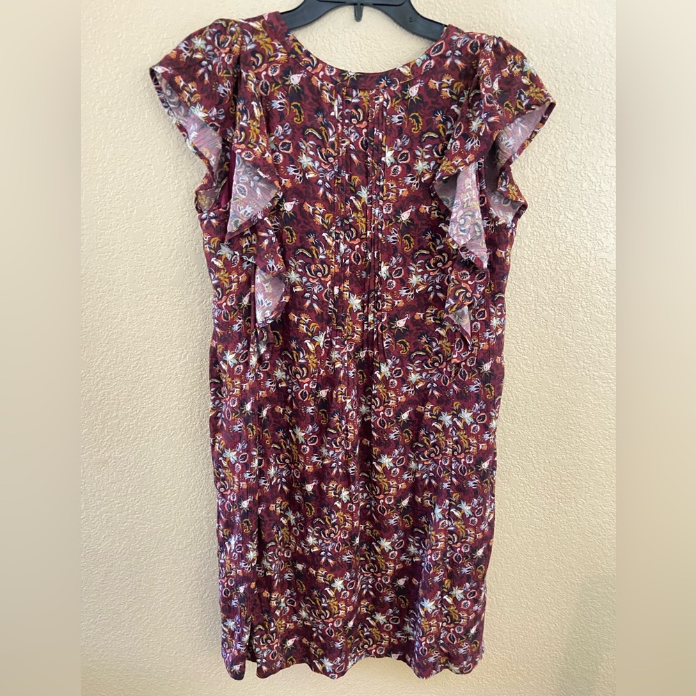 Garnet Hill River's Edge Crepe Dress Sz Small - Picture 13 of 14